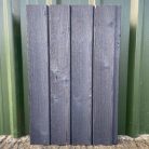 Charred Cladding Siberian larch Vertical boards Graphite Timberulove