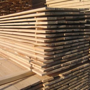 Oak Kiln Dried Sawn timber boards - 25mm x 100mm