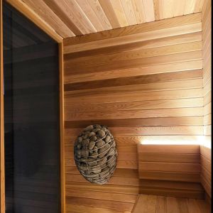 Cedar Sauna Internal Cladding TGV | End-Matched