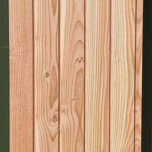 Douglas Fir Timber Cladding Boards Vertical Shadow Gap Hidden Fix
