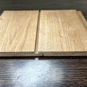 Oak Hardwood Cladding Shadow Gap - 22mm x 95mm Smooth finish