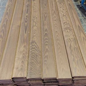 Thermo Ash Hardwood TGV Timber Cladding Boards
