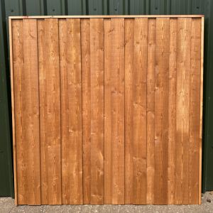 Treated Wooden Fence Panels