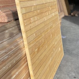 Treated Fence Panels - Golden Brown