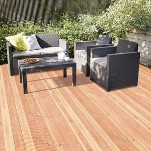 Douglas Fir Decking Boards Smooth Finish A Grade 20mm