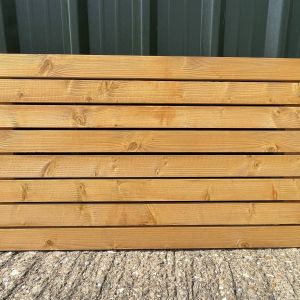 Scandinavian Spruce Treated Timber Fencing Battens Golden Brown colour