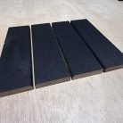 Charred Oak decking timber
