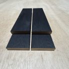 Charred oak dekcing boards timber