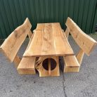 Solid Oak Garden Furniture set