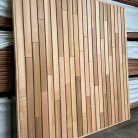 Western Cedar Cedar Fence Vertical Panel | Single Sided