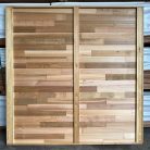 Western Red Cedar Fence Panels | Back side