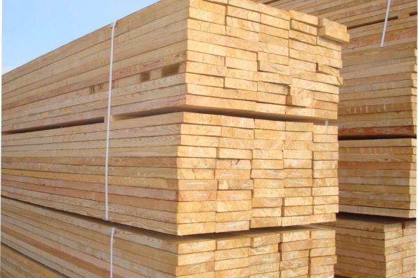 Siberian Larch sawn timber